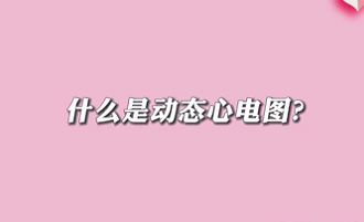 【名醫(yī)面對(duì)面之心臟100問】什么是動(dòng)態(tài)心電圖？